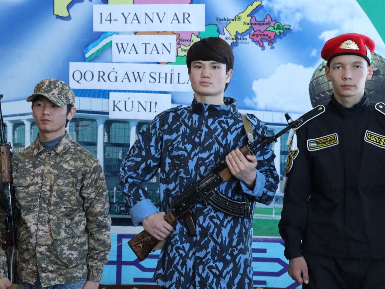 Xo‘jayli 2-son politexnikumida 14-yanvar bayram tadbiri